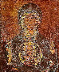 Икона Божией Матери Знамение, Новгород, 1-ая пол. XII в.
