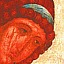Торок, фрагмент иконы архангела Михаила. Андрей Рублев (?). Начало XV в.