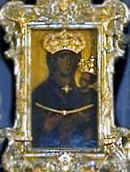 Оклад иконы Panna Maria Svatotomska, Old Brno Madonna, Our Lady of St. Thomas, Святотомская