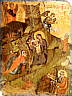 Икона Рождества Христова. Из епископской резиденции в Пафосе (Кипр). XVI в.