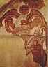 Троица. 1378. Фреска Феофана Грека в церкви Спаса Преображения в Новгороде.