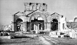 Внешний вид храма Симеона Столпника (Калат Семан). Сирия. 459-480 гг.