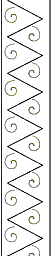 Рис. 1. Орнамент из горизонтальных, наклонных и кривых линий