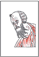 Рис. 8. Голова апостола в новгородском стиле XV века