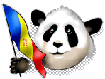 Панда: Государственный флаг Андорры