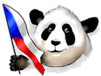 Панда: Государственный флаг Чехии