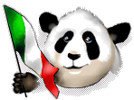 Панда: Государственный флаг Италии