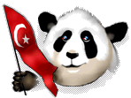 Панда: Государственный флаг Турции