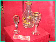 Экспонат егорьевского музея - Графин для четырех напитков.