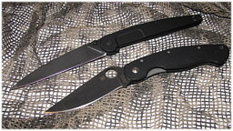 Нож Extrema Ratio BF3, сравнение с ножом Spyderco Military