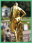 Золотые статуи Петродворца (сзади)