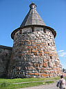 Соловецкий монастырь. Крепостная башня.