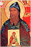 Св. преподобный Алипий Печерский иконописец