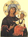 Икона Богородица Перивлепта. Византия, 2-ая пол. XIV в.