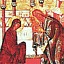 Сретение, икона, Новгород Великий. XV - начало XVI в.