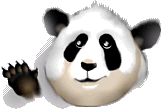 Анимированная панда для первой страницы