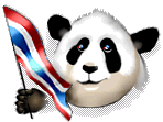 Панда: Государственный флаг Таиланда