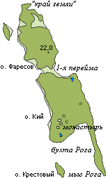 Карта Кий-острова