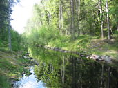 Соловецкий остров, канал между озерами